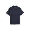 Tricou polo casual cu litere „Negru Alb”