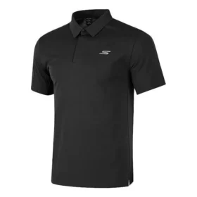 Tricou polo cu logo „Black”