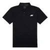 Tricou polo cu logo clasic „Black White”