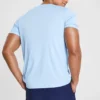 Tricou sportiv de antrenament pentru bărbați Skechers Sport, cu mânecă scurtă, albastru