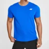 Tricou sportiv de antrenament pentru bărbați Skechers Sport, cu mâneci scurte, albastru