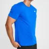 Tricou sportiv de antrenament pentru bărbați Skechers Sport, cu mâneci scurte, albastru