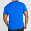 Tricou sportiv de antrenament pentru bărbați Skechers Sport, cu mâneci scurte, albastru