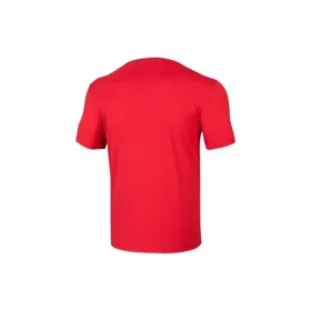 Tricou sportiv de antrenament pentru bărbați Skechers Sport, cu mâneci scurte, din tricot, roșu clovn