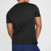 Tricou sportiv de antrenament pentru bărbați Skechers Sport, cu mâneci scurte, negru