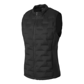 Vestă din puf țesută „Negru”