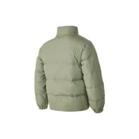 Waterproof jachetă cu imprimeu cu litere „Olive Green”