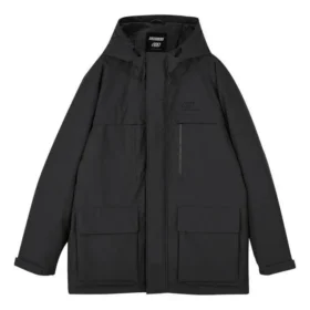 Waterproof jachetă din puf cu imprimeu cu litere Sports Lifestyle „Black”