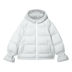 WMNS) Jachetă cu glugă și mâneci lungi, cu fermoar, Skechers „Alb”